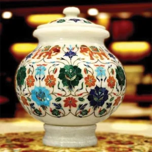 White Marble Multi Flower Pot