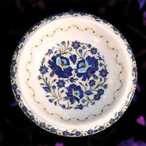White Marble Fruit Bowl