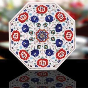 White Marble Multi Stone Plate