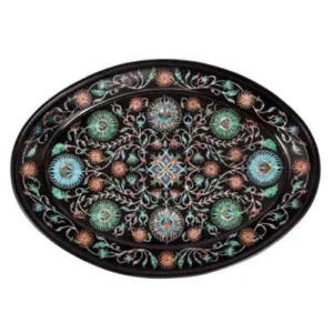 Onyx Marble Oval Plate