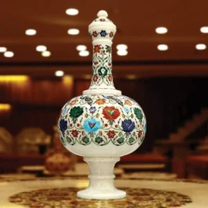 White Marble Multi Flower Vase