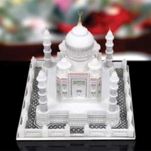 White Marble Multi-stone Taj Mahal
