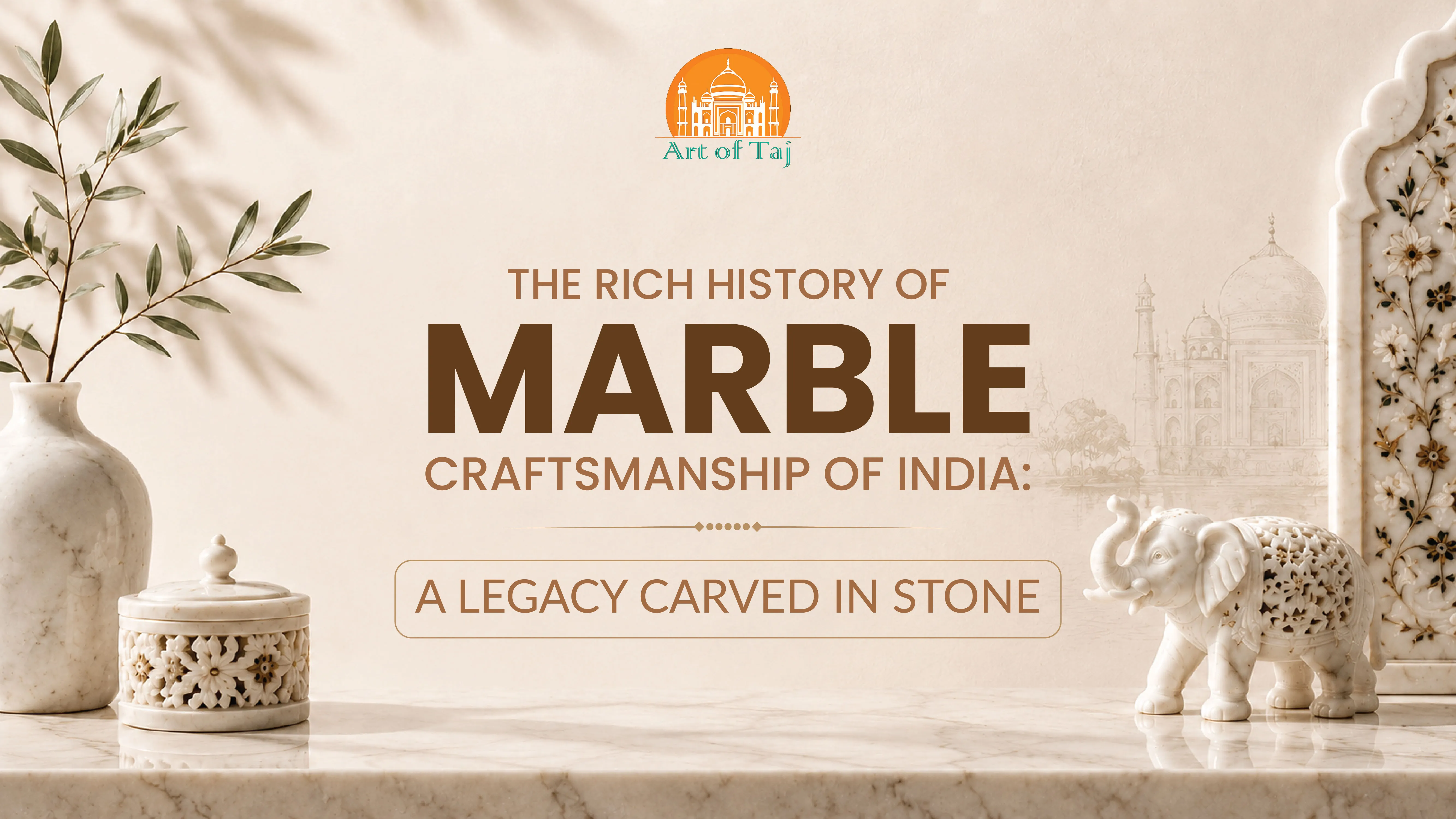The Rich History of Marble Craftsmanship in India: A Legacy Carved in Stone