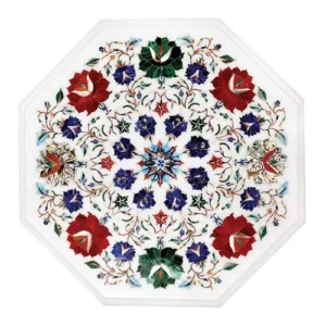 White Marble Multi-Stone Plate