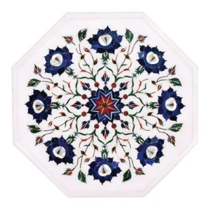 White Marble Multi-Stone Plate